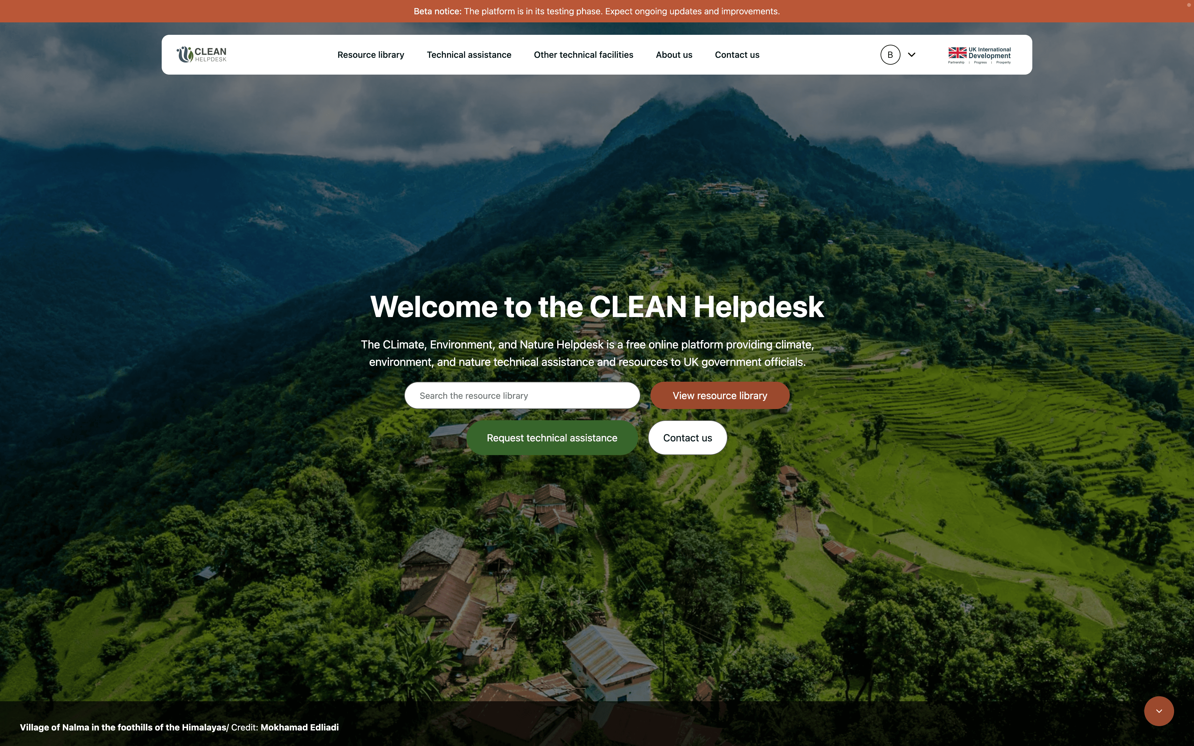 CLEAN - Climate, Environment, and Nature Helpdesk